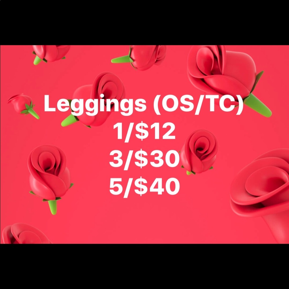 🦄 Bundle & Save! T.C./OS Leggings 🦄